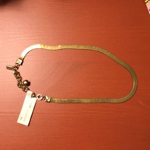 Vanessa Mooney Gold Choker Necklace